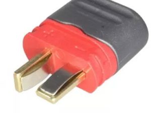 Mufa alimentare DC tata PIN 2 pe cablu lipite 25A AMASS AM-1015