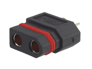 Mufa alimentare DC XT60 mama 2 pini pe cablu cu lipire 40A 500V AMASS XT60W-F