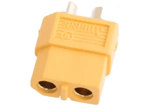 Mufa alimentare DC XT60 mama pin 2 pe cablu cu lipire 30A 500V AMASS XT60-F