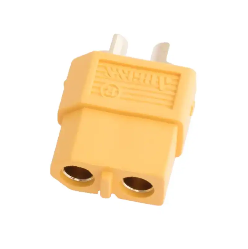 mufa-alimentare-dc-xt60-mama-pin-2-pe-cablu-cu-lipire-30a-500v-amass-xt60-f