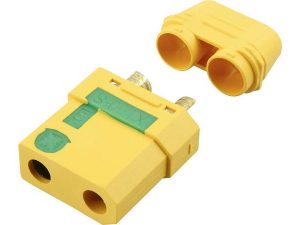 Mufa alimentare DC XT90 mama 2 pini fara scantei pe cablu AMASS XT90S-F