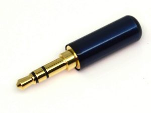 Mufa audio Jack HIGH QUALITY 3.5 mm stereo tata contacte aurite