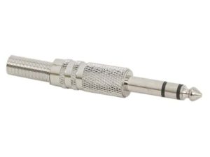 Mufa audio JACK stereo 6.3 mm tata