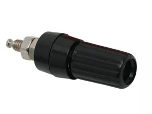 Mufa banana mama 4mm montabil executie din plastic negru