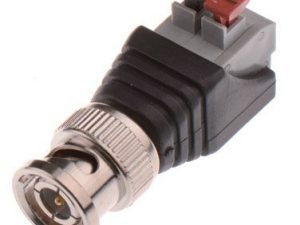 Mufa BNC tata pentru CCTV supraveghere conexiune rapida cu clipp