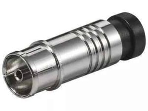 Mufa coaxial mama compresie 7mm Goobay