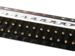Mufa D-Sub 25 pini tata pe cablu lipire contacte bronz-fosfor ADAM TECH DB25-PD