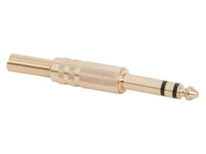 Mufa Jack 6.3 mm stereo tata aurit