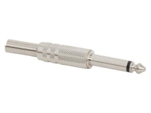 Mufa Jack tata mono 6.3 mm metal protectie la spargere HOME