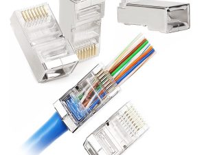 Mufa Passthrough FTP ecranata 8P8C RJ45 Cat5e TEL0073 Cabletech