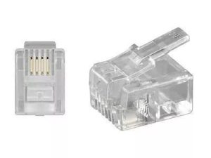 Mufa RJ11 6p4c 6 pini 4 contacte mufa telefon Goobay