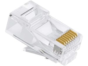 Mufa RJ45 8P8C CAT6E UTP PASS THROUGH EMTEX EMT-PR6-UTP