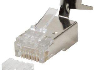 Mufa RJ45 Cat6a Cat7 Cat7a Cat8.1 ecranata 8p8c 1.2-1.45mm 22-24AWG LOGILINK MP003