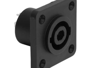 Mufa Speakon 4 poli mama 40 mm montabil