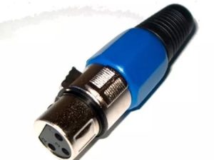 Mufa XLR mama albastru