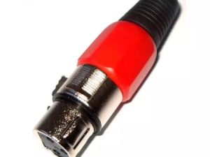 Mufa XLR mama rosu