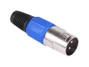 Mufa XLR tata albastru