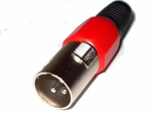 Mufa XLR tata rosu