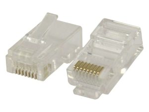 Mufe CAT6 UTP RJ45 SOLID PVC transparent 5buc VALUELINE