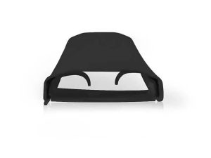 Organizator cabluri 110 x 6 x 2 cm PVC ABS negru Nedis