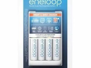 Panasonic Eneloop Incarcator Smart & Quick include 4x AA R6 1900mA K-KJ55MCC40E