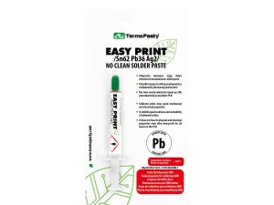 Pasta de lipit Easyprint /Sn62 Pb36 Ag2/ seringa 1.4ml TermoPasty AGT-023