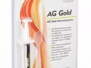 Pasta termoconductoare pe baza de aur AG Gold 2.8 W/m.K. 3grame AG TermoPasty