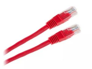 Patchcord UTP rosu 1m CCA RJ45 Cabletech