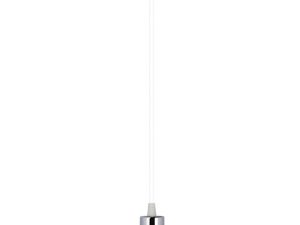 Pendul tavan soclu E27 Crom/alb SKU-3755 V-tac