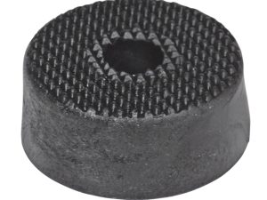 Picior cauciuc boxa R37x15mm montabil cu surub R5mm cauciuc masiv saiba metalica 1buc HT 3123 SAL