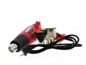 Pistol cu aer cald 1600W in trusa Chrome