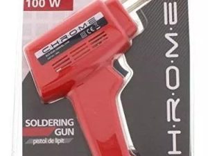 Pistol de lipit 100W in blister CHROME