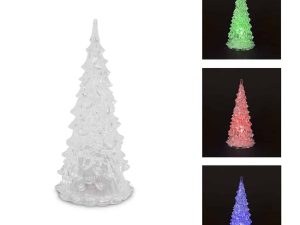 Pom de Craciun LED acril 12cm Phernom