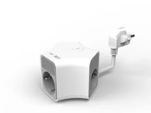 Prelungitor 3 prize 1x USB-A + 1x USB-C 20W cablu 3x1.5mmp 1.4m 3500W 16A alb Technik TPQ3W+USB