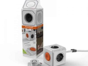 Prelungitor 4 prize cu intrerupator cub 1.5m PowerCube Remote Allocacoc