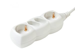 Prelungitor electric 2x Euro + 2 prize Schuko 3m 16A 3500W 3x1.5mm2 alb Home