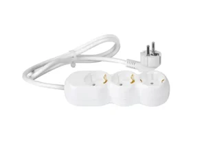 Prelungitor electric alb 3 prize 3m 3500W 3G1.5 Wconn AL3015A03