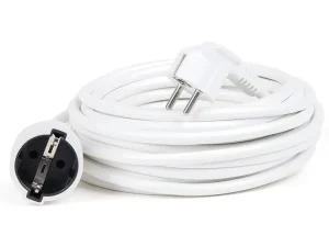 Prelungitor fisa-priza electric 3G1.5 alb 3m FP15A03 Wconn