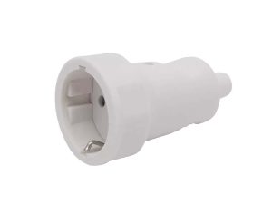 Priza alba volanta 250V 50Hz 16A