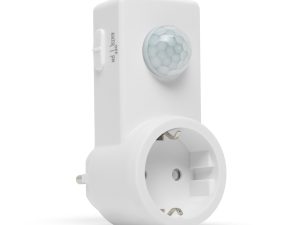 Priza cu senzor de miscare 120 10m 1200W IP20 alb Delight 18697