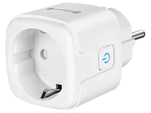 Priza Kruger&Matz KM2202-W SMART WI-FI CONNECT P4 TUYA 3680W 16A Monitorizeaza consum energie