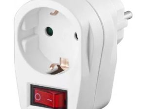 Priza schuko 3500W cu intrerupator si protectie Goobay