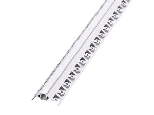Profil aluminiu banda LED pentru rigips colt exterior 2m mat V-tac SKU-3361