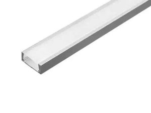 Profil aluminiu pentru banda LED 2m 16mm x 7mm alb V-TAC