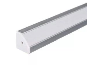 Profil aluminiu pentru banda LED 2m 19mm x 19mm mat V-TAC