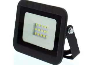 Proiector LED 10W 900lm IP65 4000K negru Well