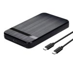 RACK carcasa metalica HDD 2.5" sau SSD SATA cu port USB 3.1 max.HDD 5TB USB TYPE C