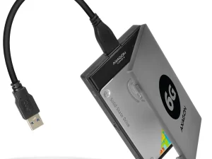 Rack Extern AXAGON ADSA-1S6 USB 3.0 SATA 6G UASP HDD Adaptor Extern 2.5" negru