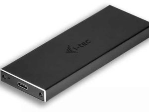 Rack extern M.2 B-Key SATA SSD NGFF compatibil 2230 2242 2260 2280 USB 3.0 carcasa aluminiu negru i-tec