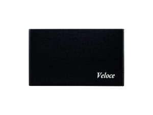 Rack HDD USB3.0 2.5" SATA Inter-Tech Veloce GD-25612 negru aluminiu 78x13x132mm